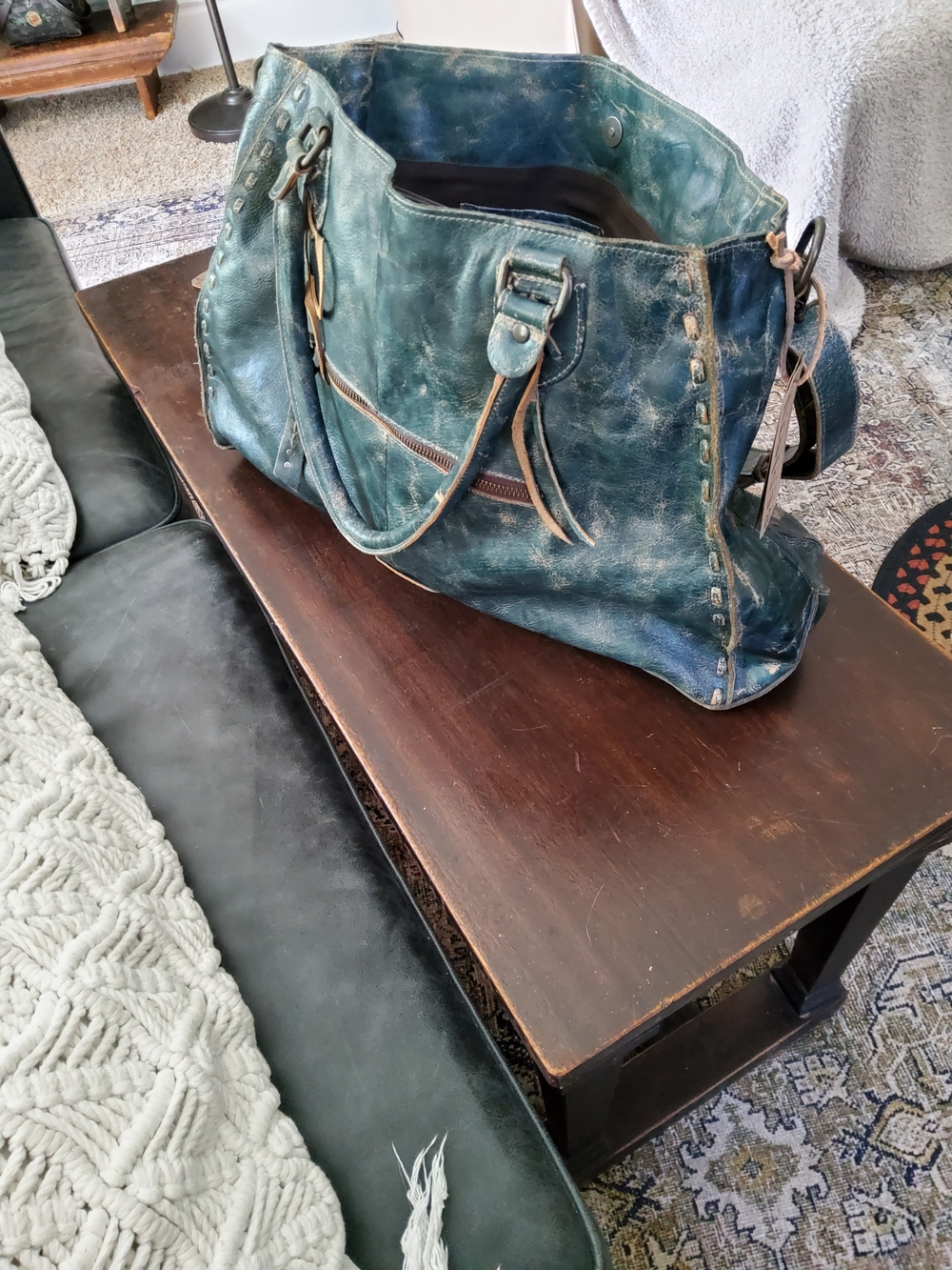 BED STU Rockaway. Nwt. Dark Teal Lux